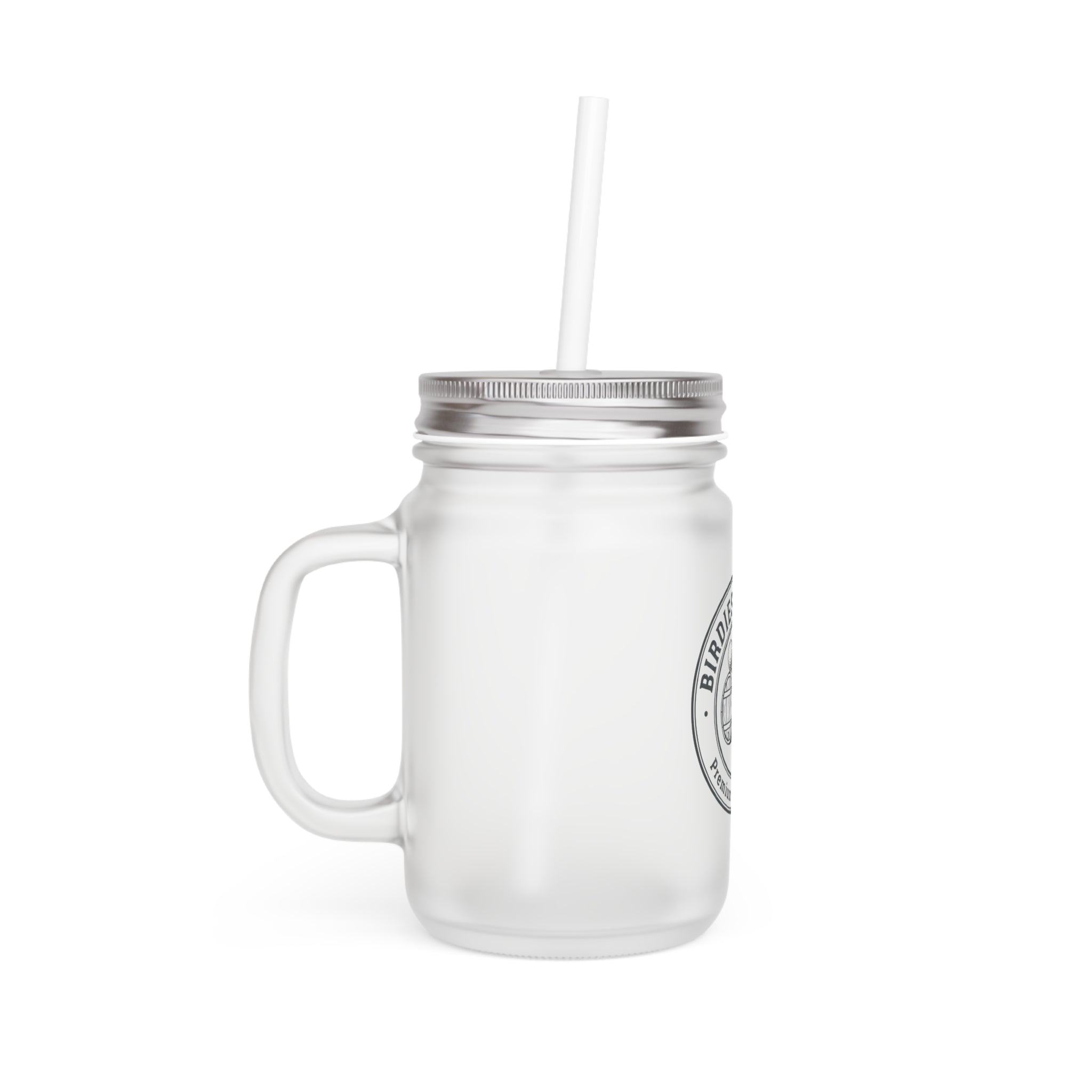 Birdies and Beers Mason Jar