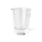 Michigan Blue Silhouette Shot Glass