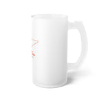 Tennessee Silhouette Frosted Glass Beer Mug