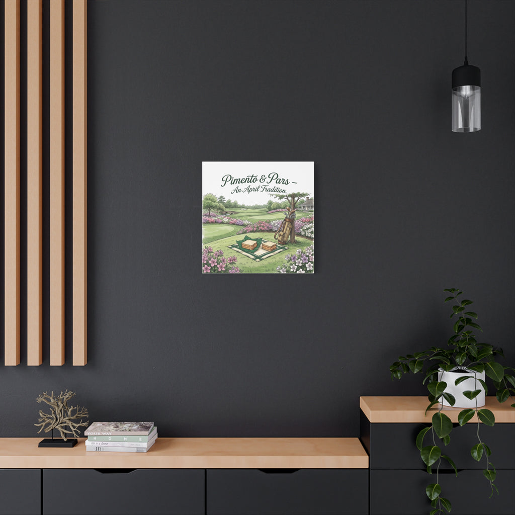 Pimento and Pars Picnic Canvas