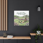 Pimento and Pars Picnic Canvas