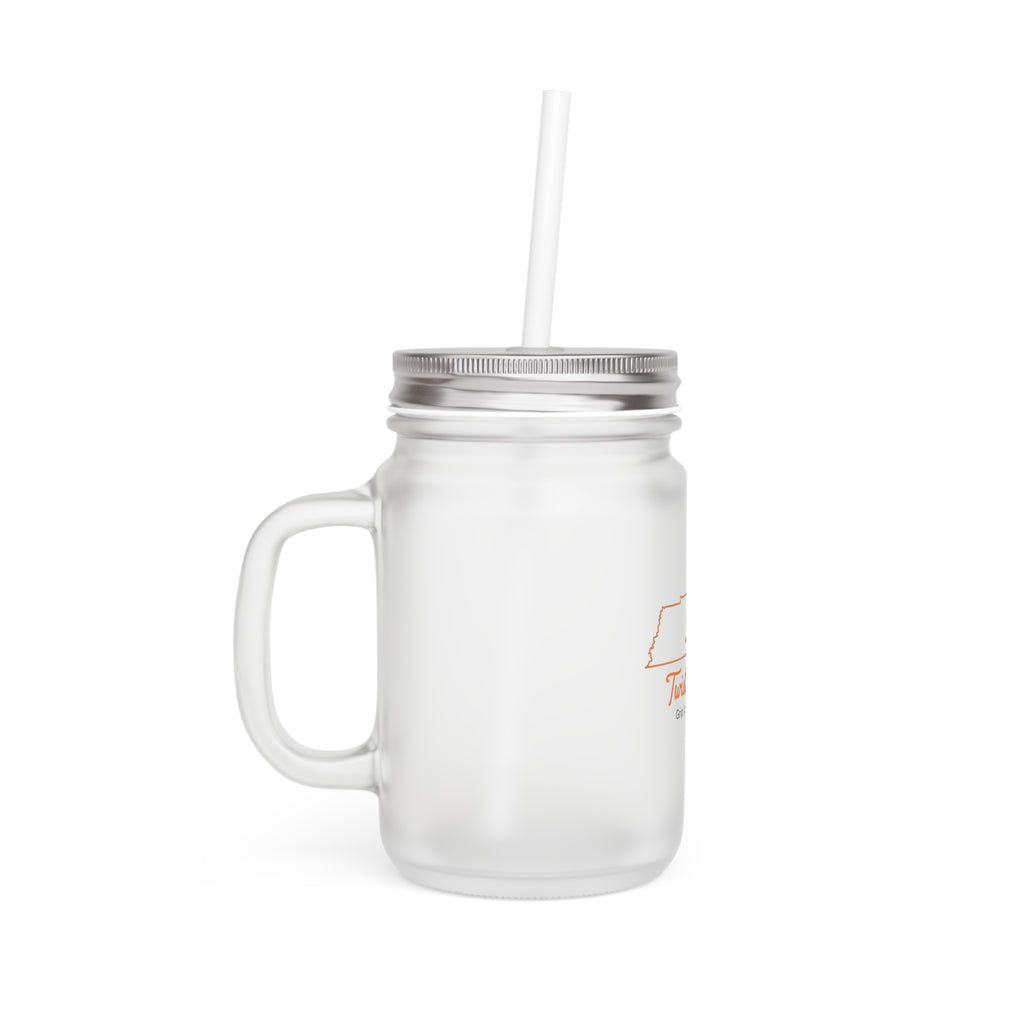 Tennessee Silhouette Mason Jar