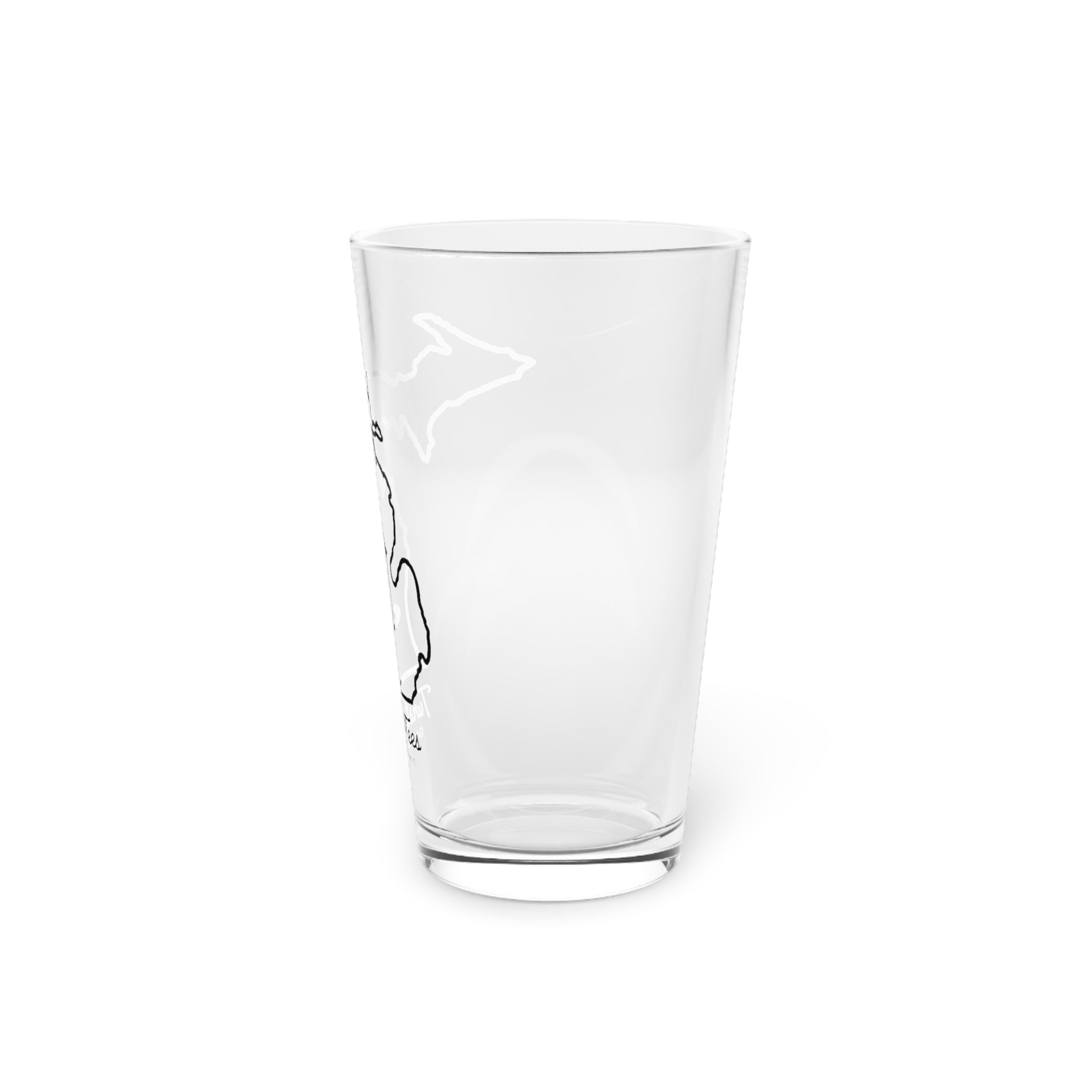 Michigan Black Silhouette 16oz
