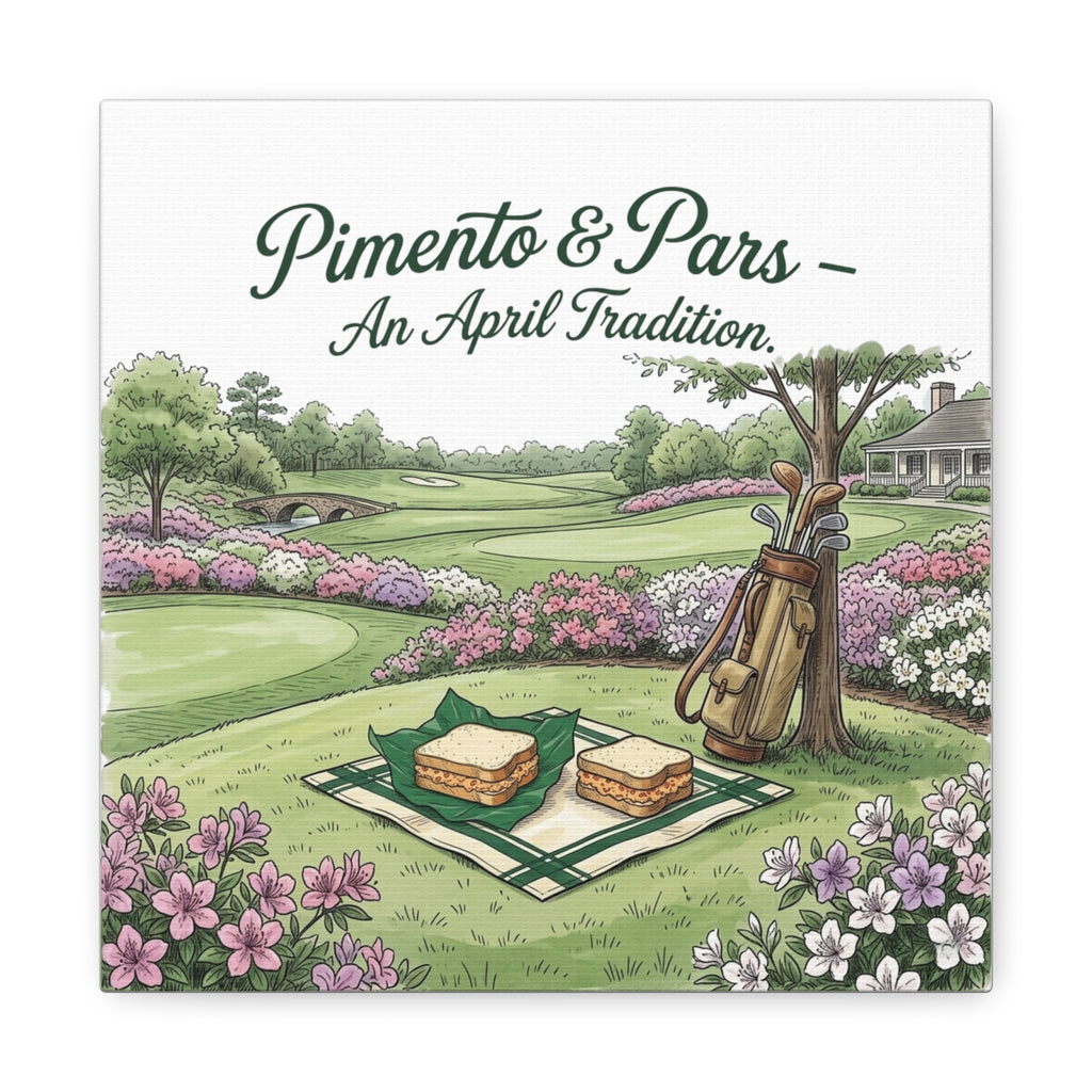 Pimento and Pars Picnic Canvas