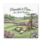 Pimento and Pars Picnic Canvas