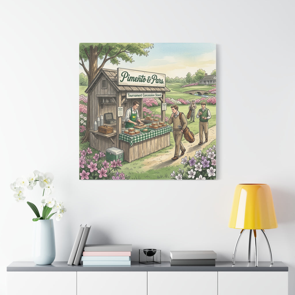Pimento and Pars Concession Canvas