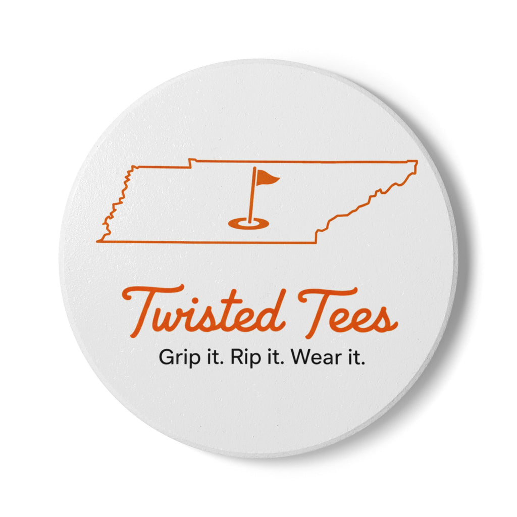 Tennessee Silhouette Ceramic Coaster
