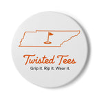 Tennessee Silhouette Ceramic Coaster