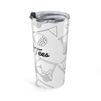 Twisted Tees Golf Cart Tumbler 20oz