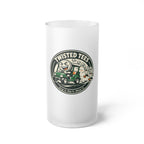Twisted Tees Logo Frosted Glass Beer Mug
