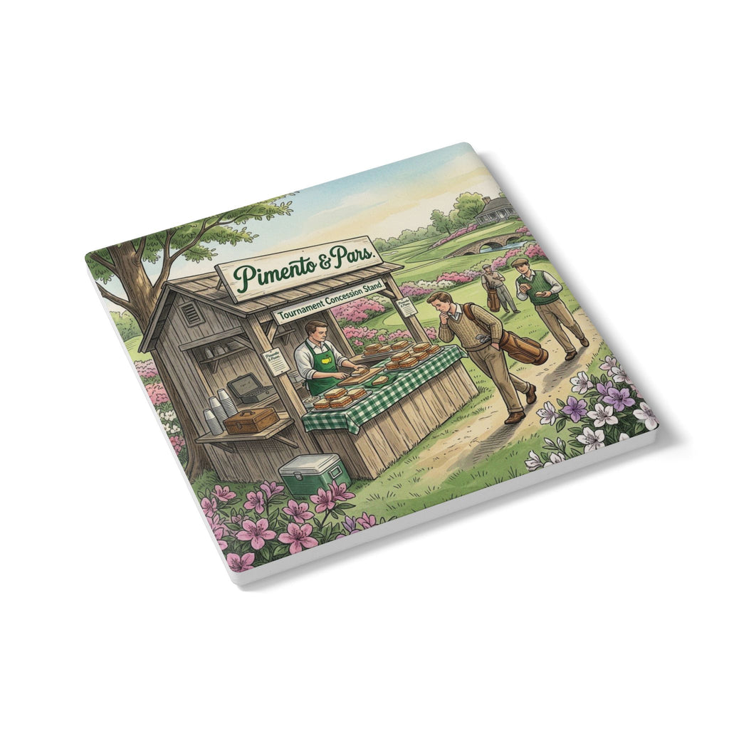 Pimento and Pars Concession Ceramic Coaster