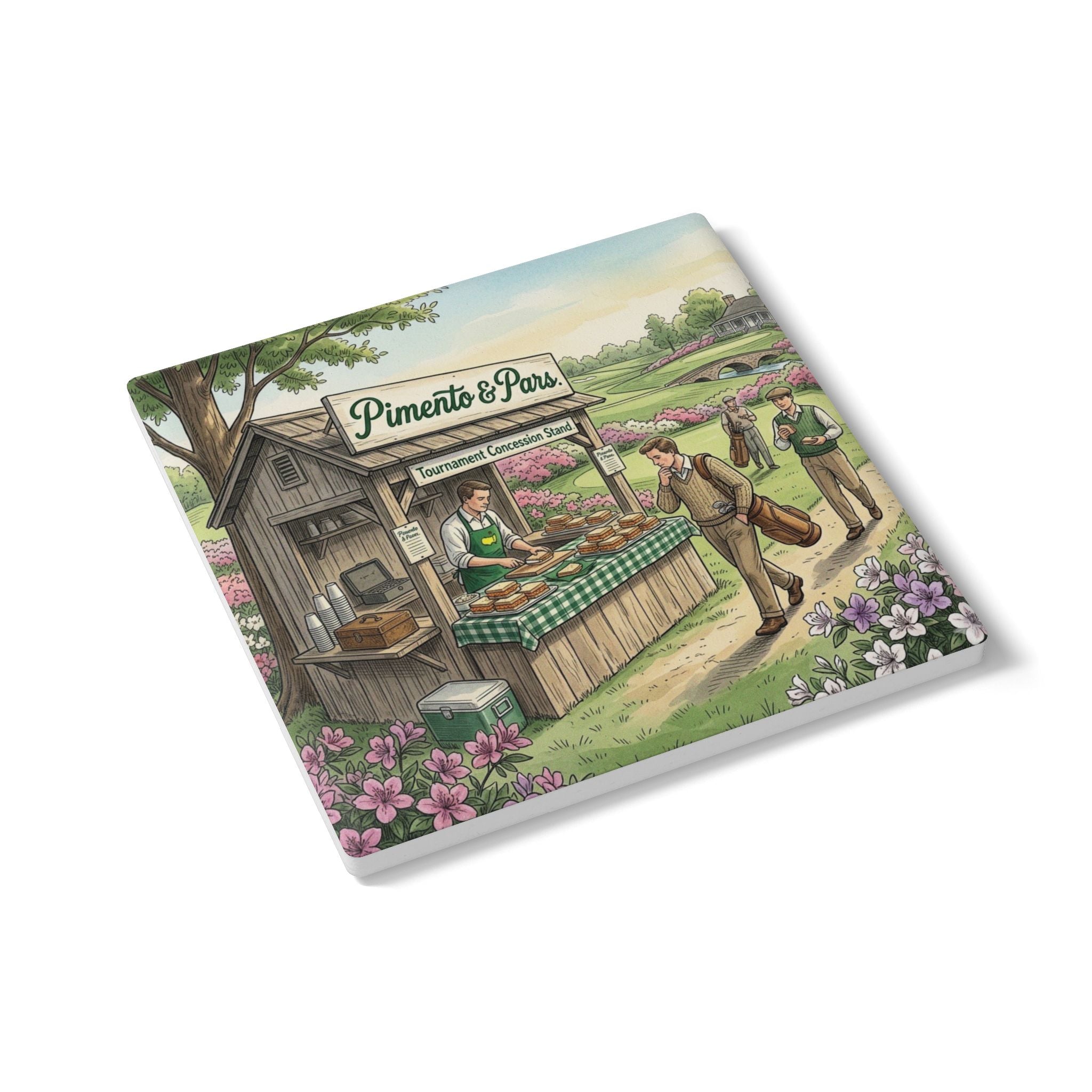 Pimento and Pars Concession Ceramic Coaster