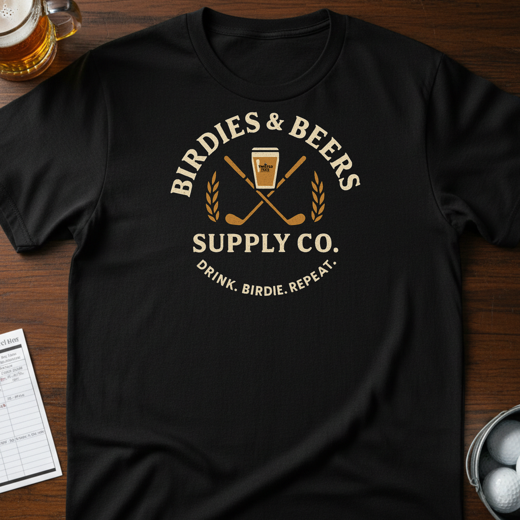 Birdies and Beers Supply Co T-shirt