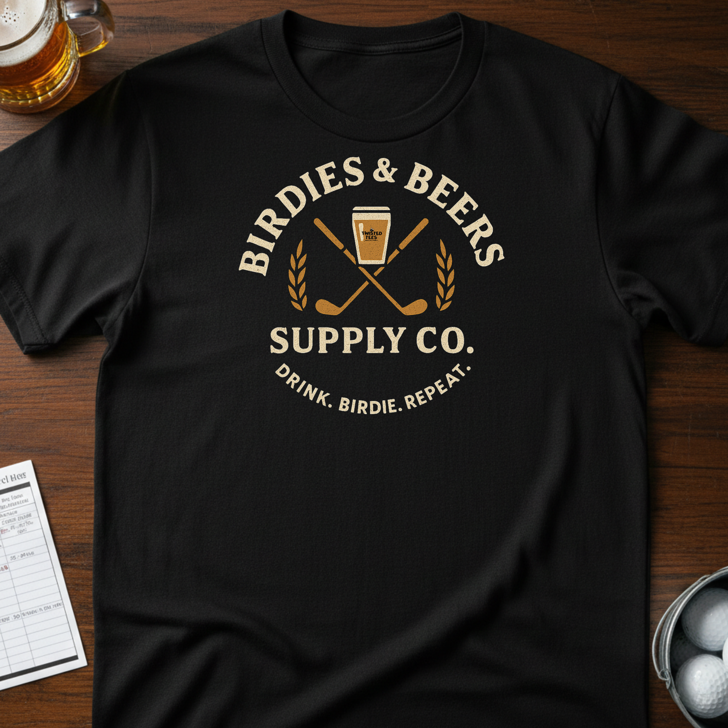 Birdies and Beers Supply Co T-shirt