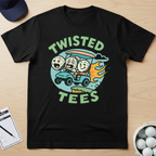 Twisted Tees Golf Cart Logo T-shirt