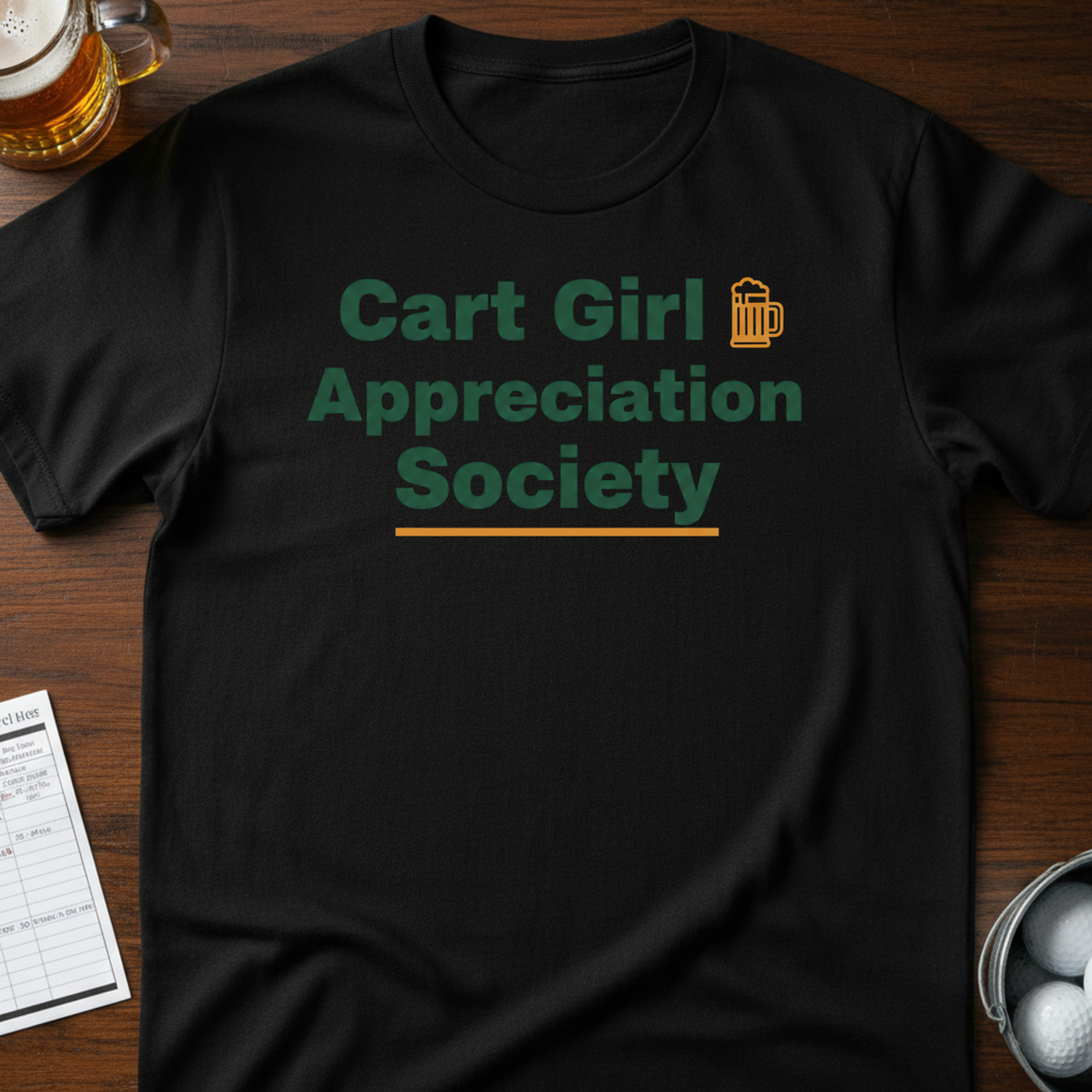 Cart Girl Appreciation Society T-shirt