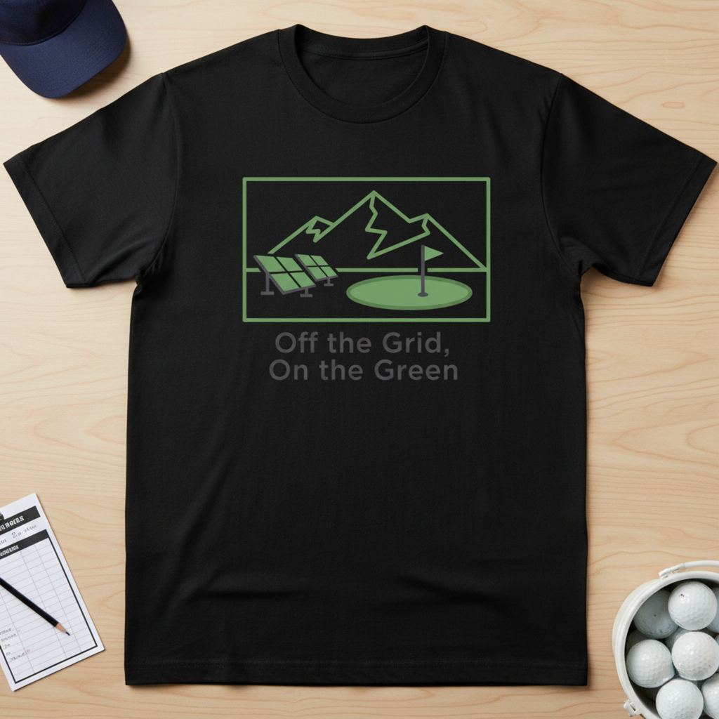 Off the Grid, On the Green T-shirt