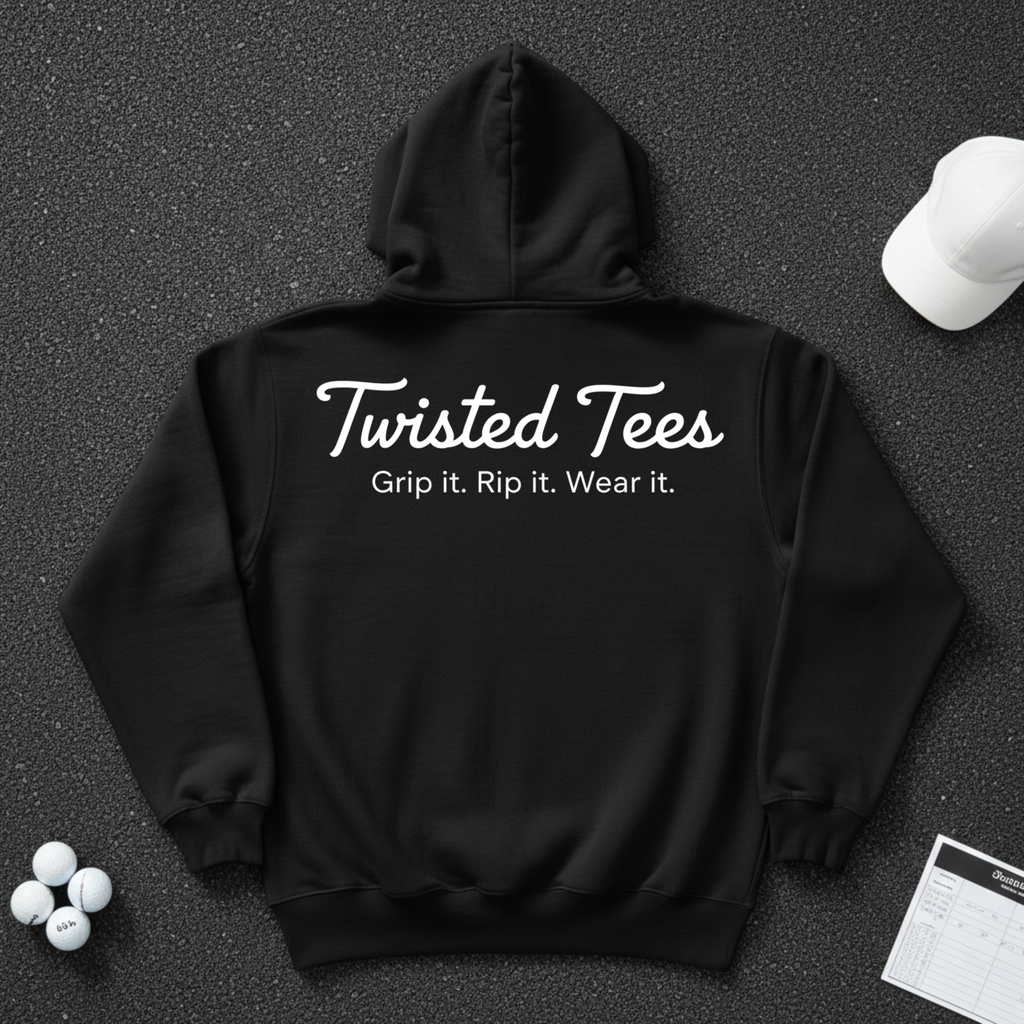 Twisted Tees Country Club Logo Hoodie