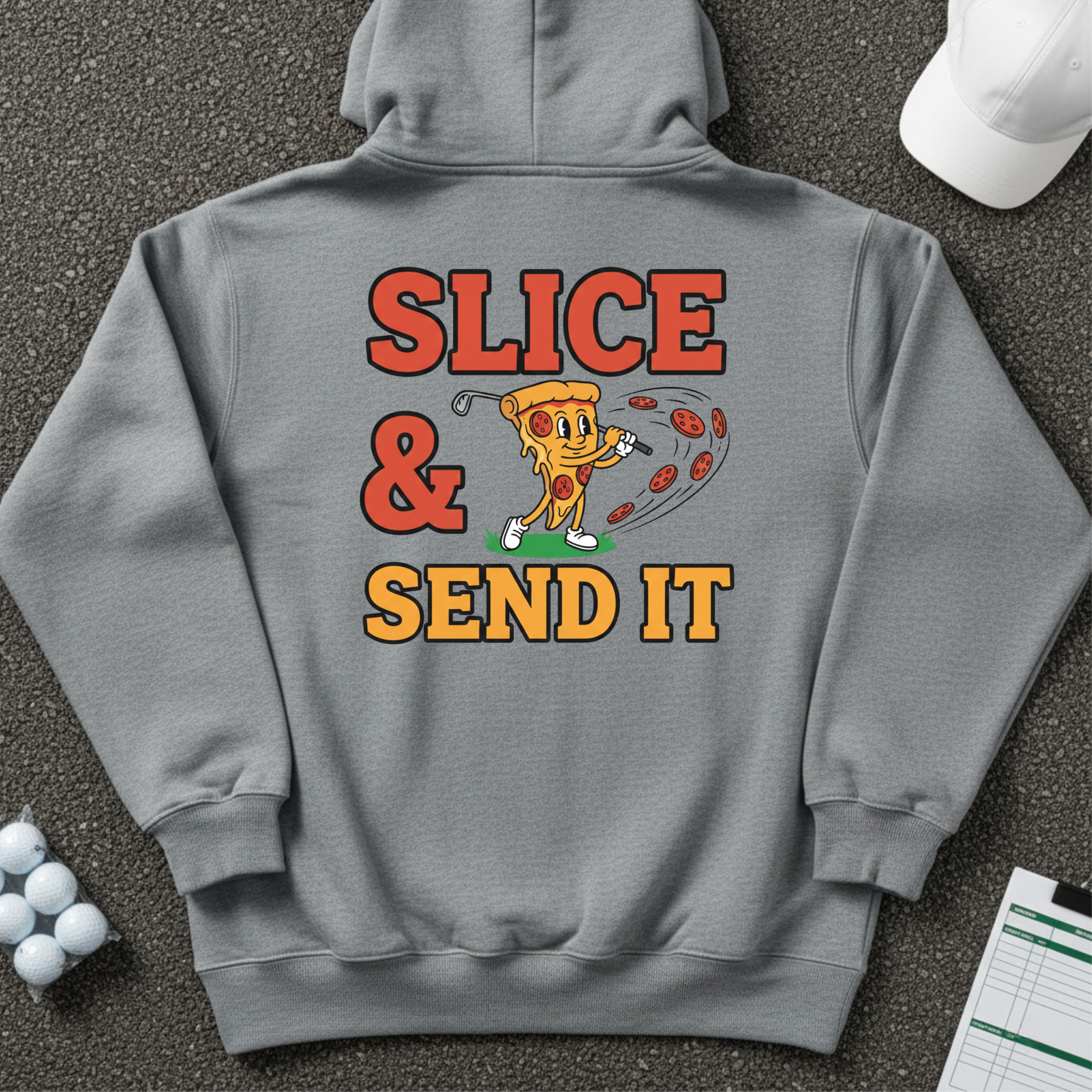 Slice and Send It Hoodie
