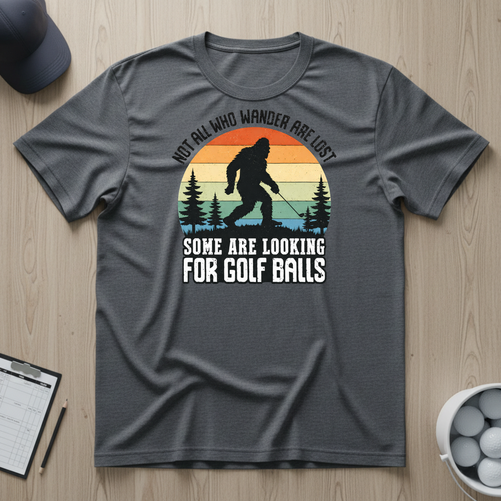 Not all who wonder are lost T-shirt