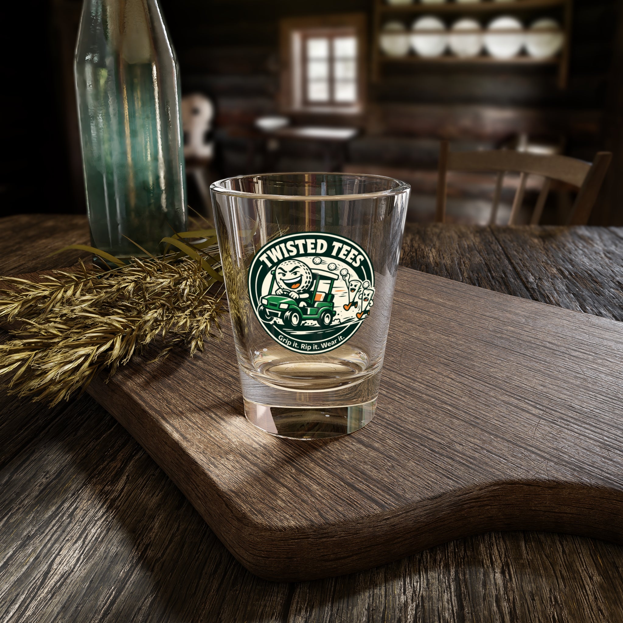 Twisted Tees Logo Shot Glass