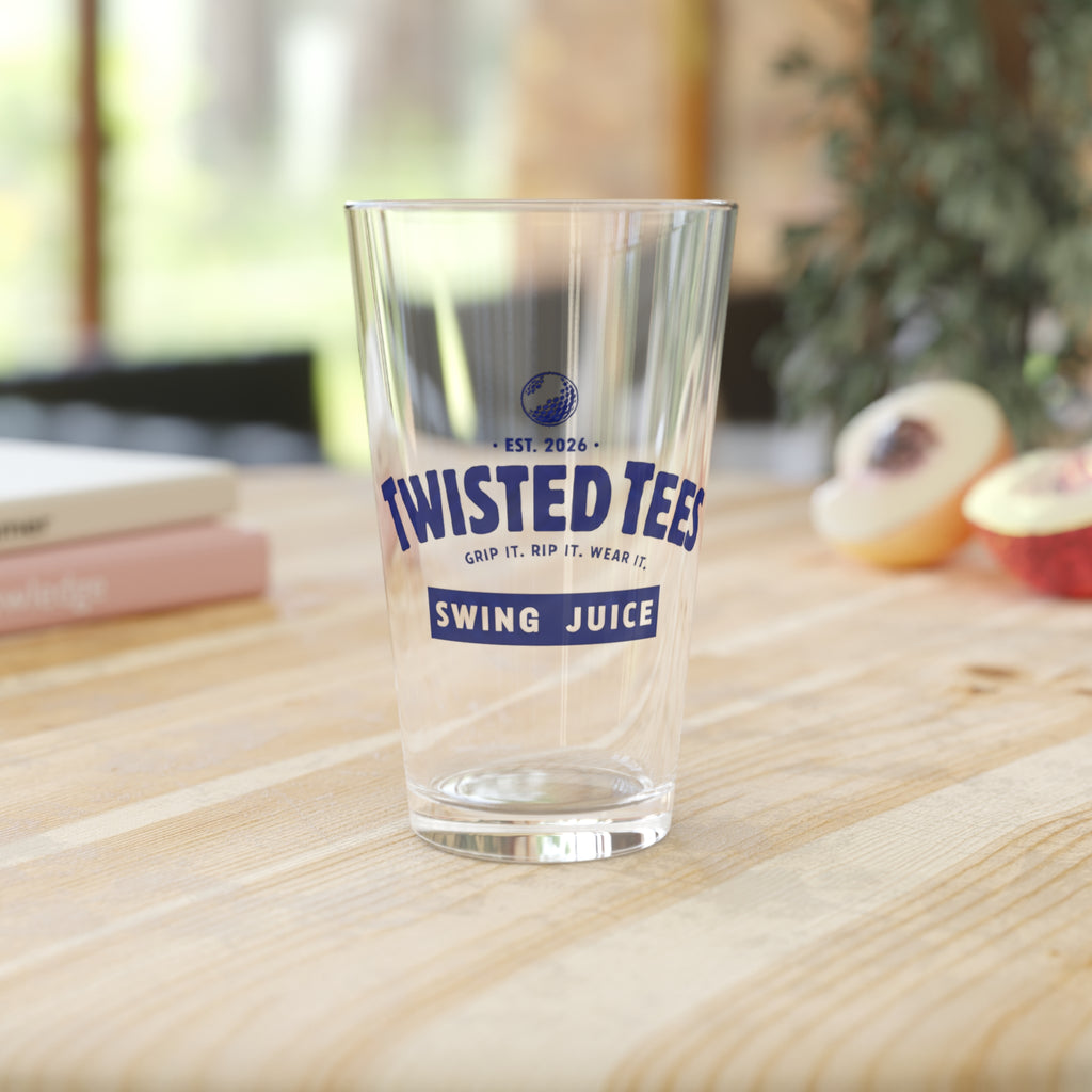 Twisted Tees Blue Logo 16oz