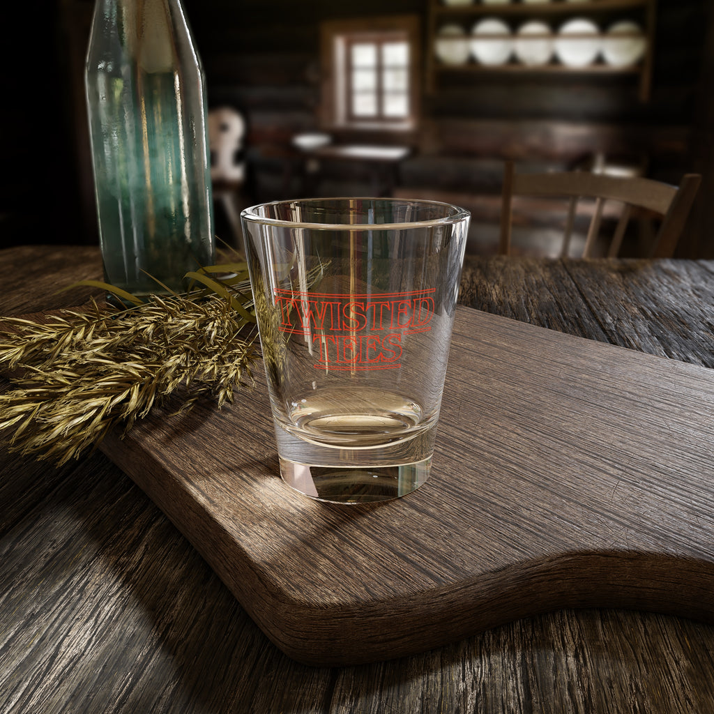 Twisted Tees Red Logo Shot Glass