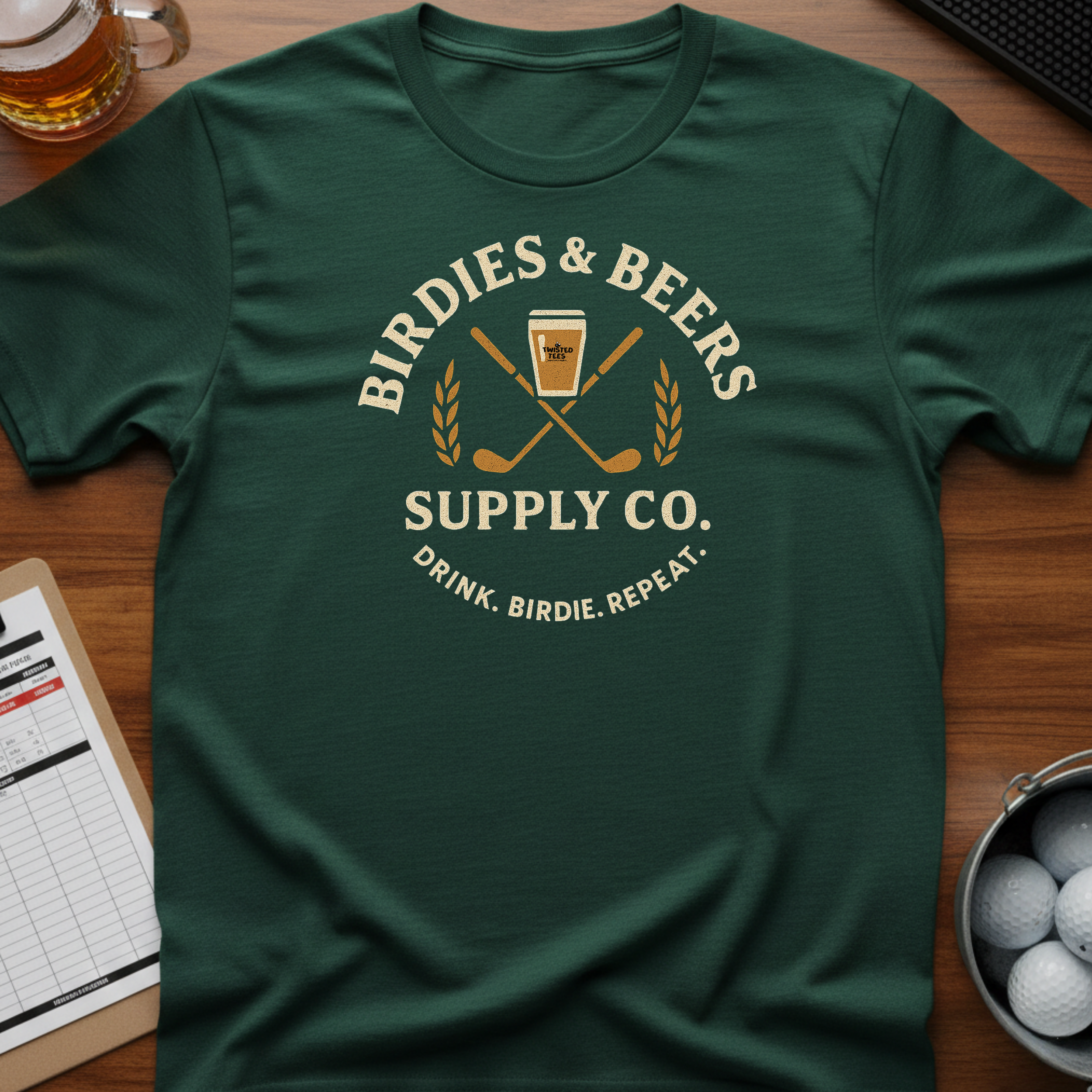 Birdies and Beers Supply Co T-shirt