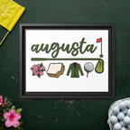 Augusta Canvas (Framed)