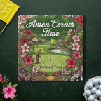 Amen Corner Time Ceramic Coaster