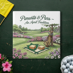 Pimento and Pars Ceramic Coaster