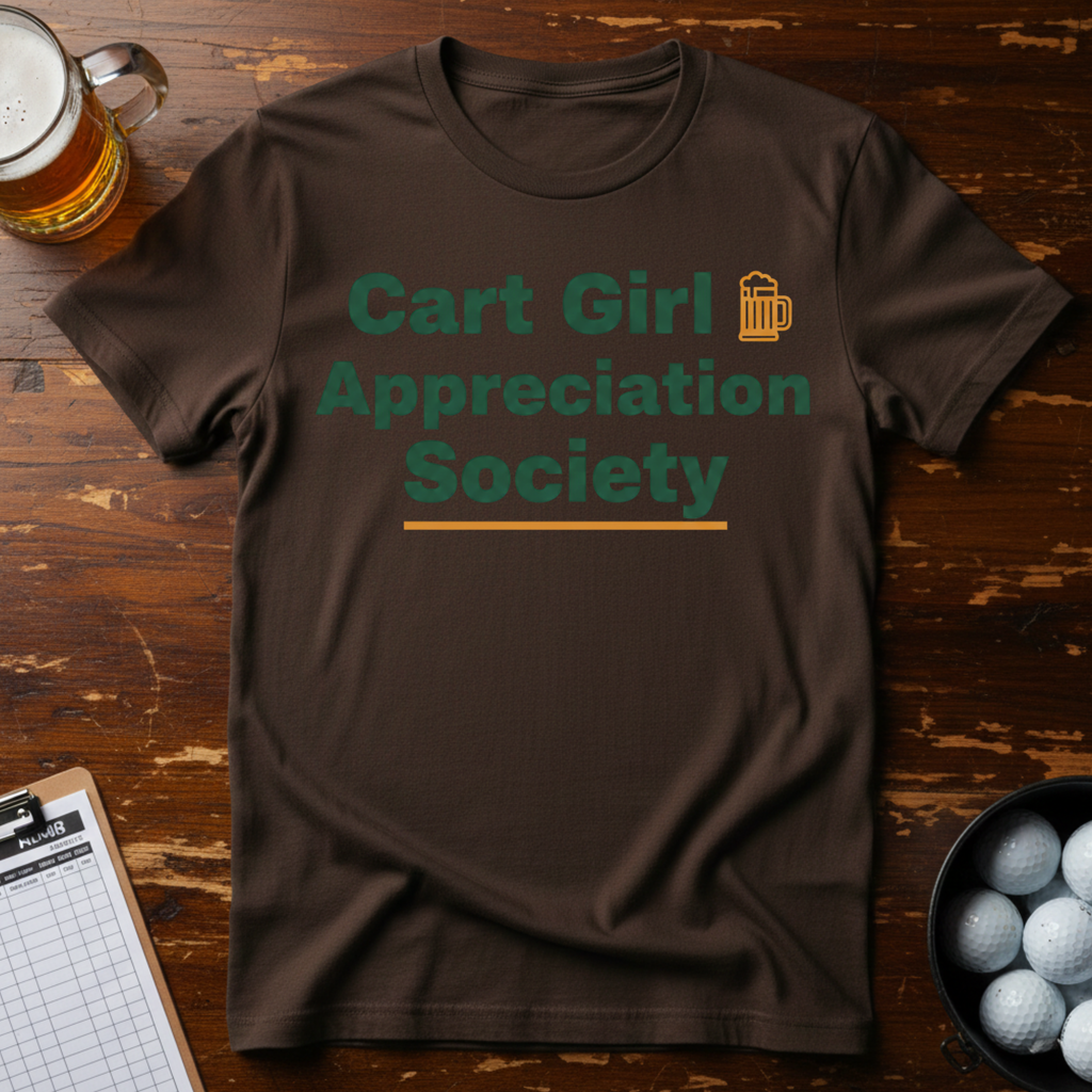 Cart Girl Appreciation Society T-shirt