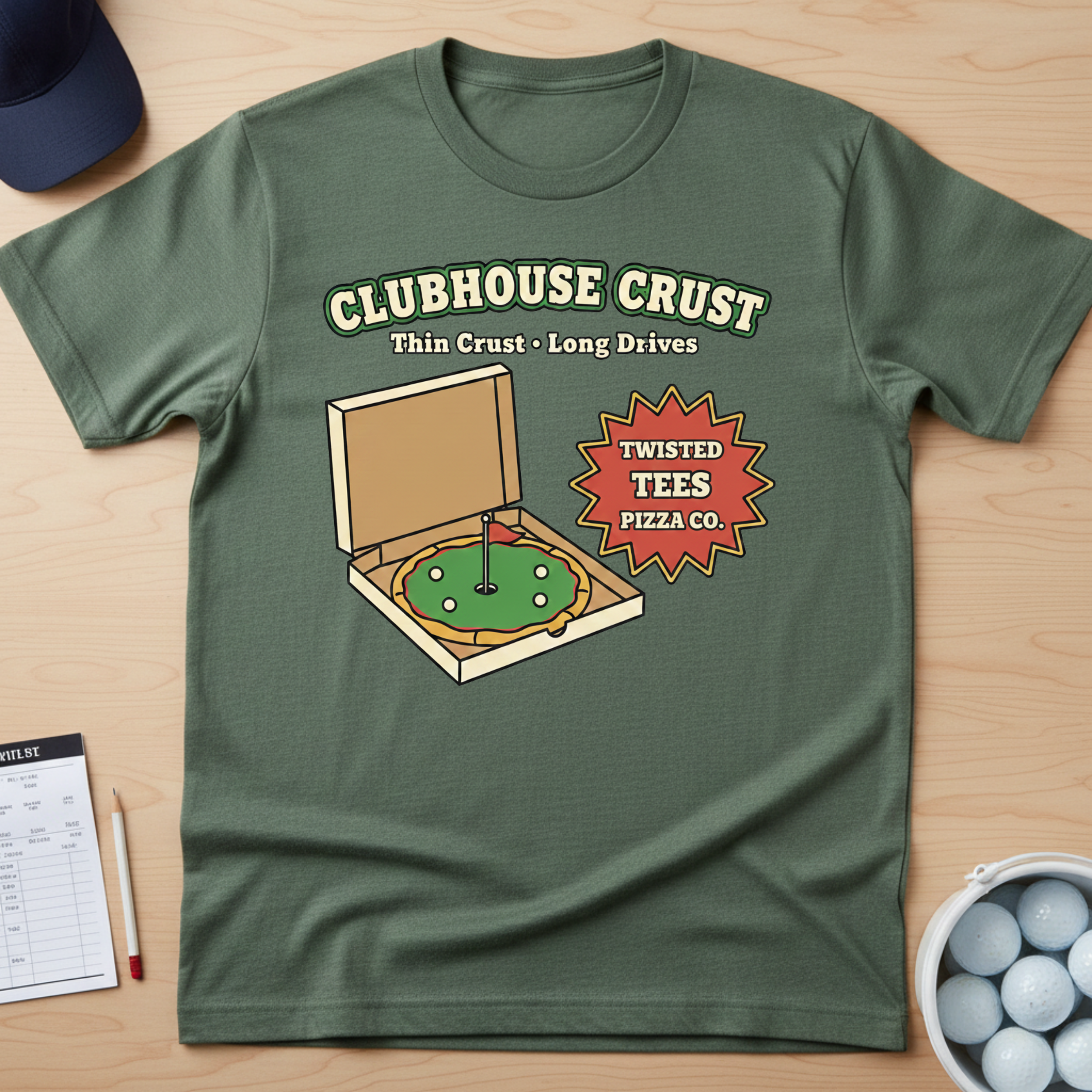 Clubhouse Crust T-shirt