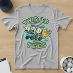 Twisted Tees Golf Cart Logo T-shirt