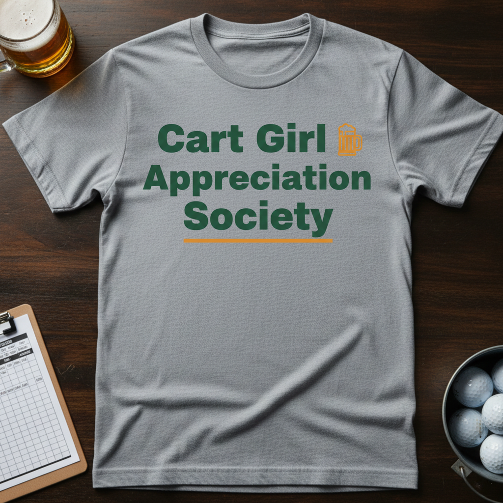 Cart Girl Appreciation Society T-shirt