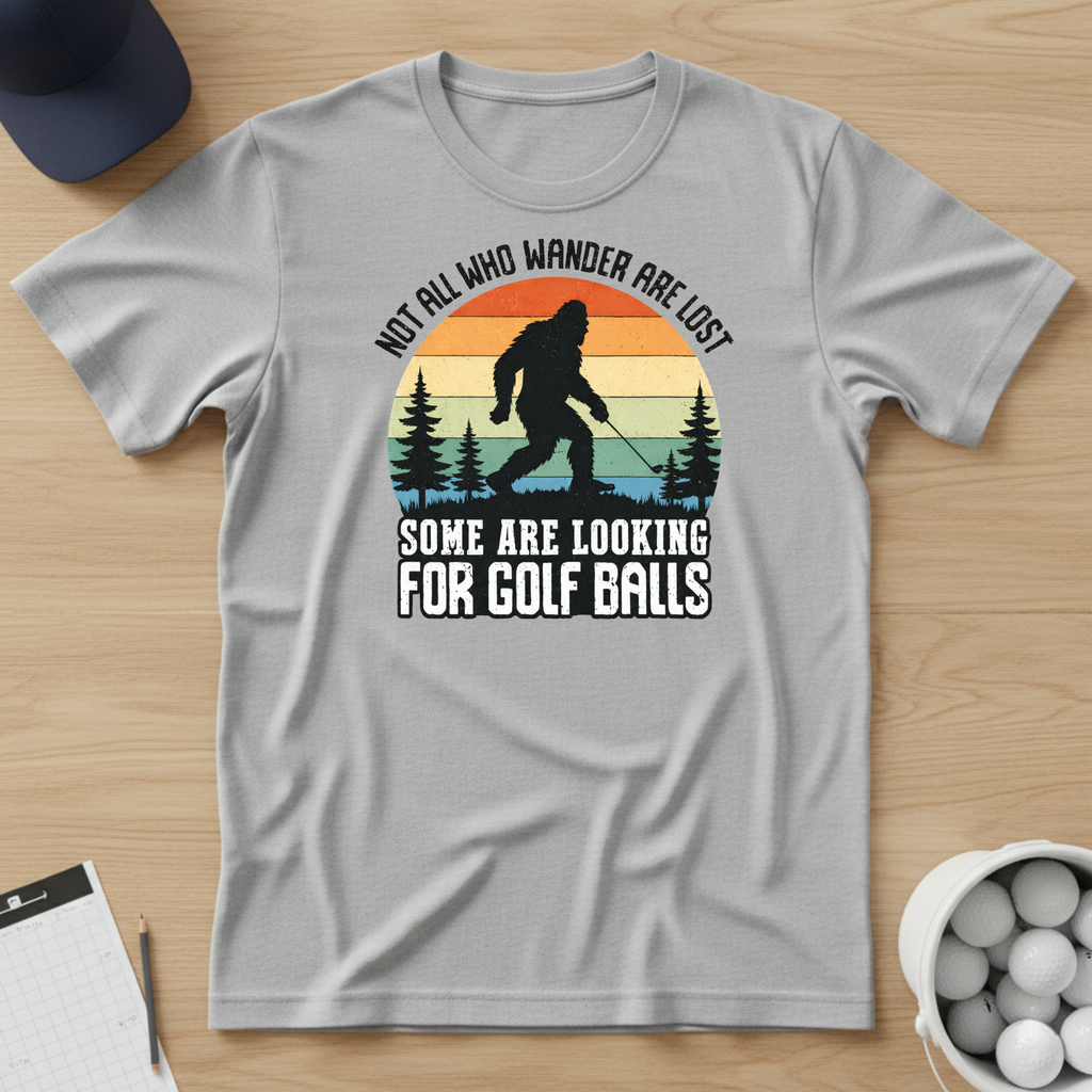 Not all who wonder are lost T-shirt