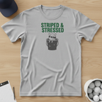 Striped And Stressed T-shirt