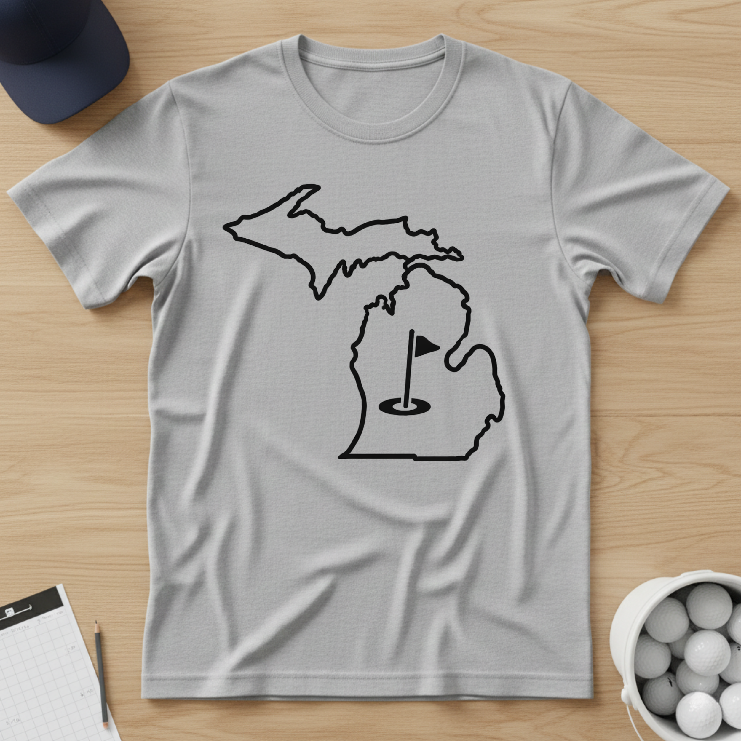 Michigan Silhouette T-shirt