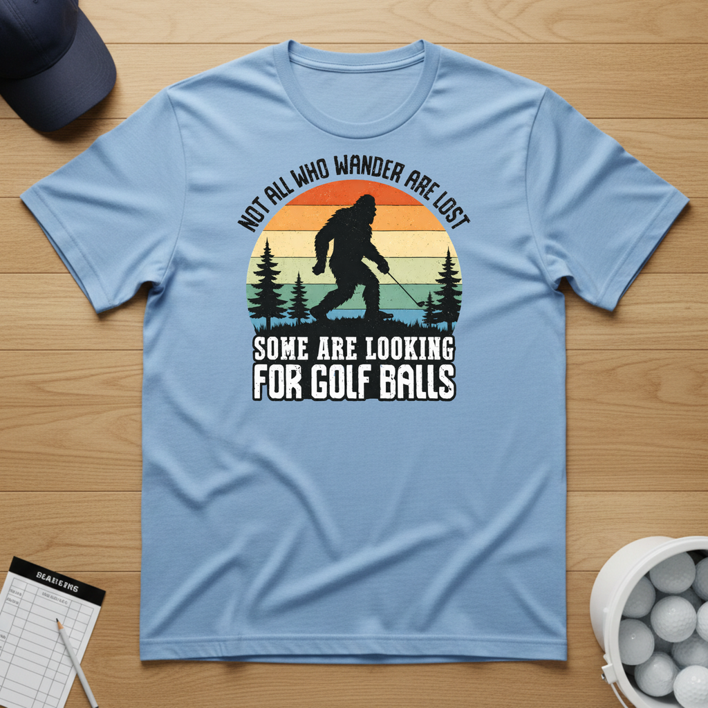 Not all who wonder are lost T-shirt