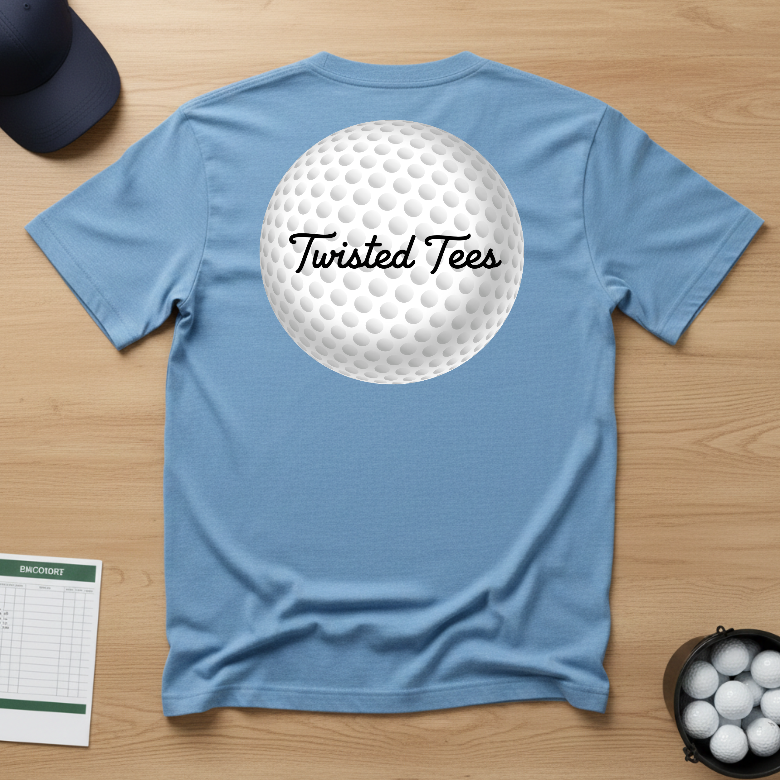 Twisted Tees Golf Ball T-shirt