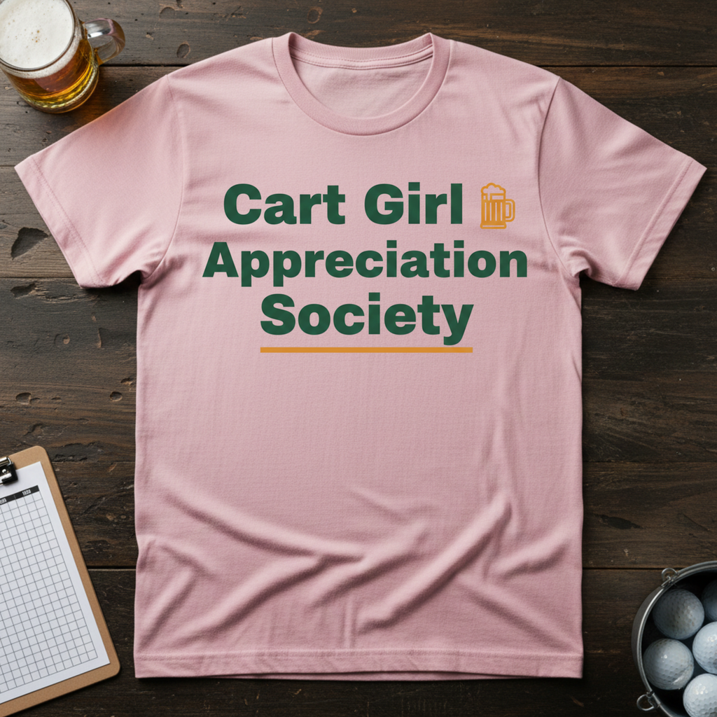 Cart Girl Appreciation Society T-shirt