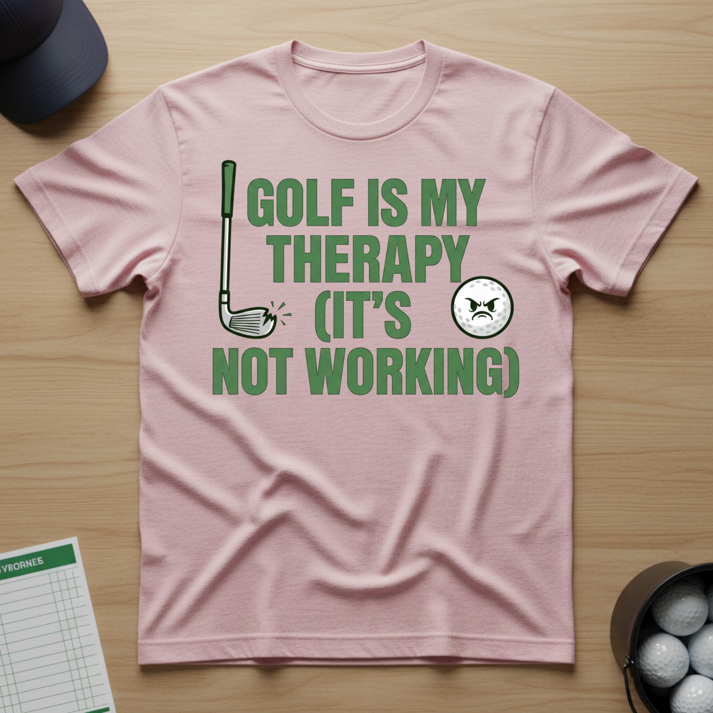 Golf is my therapy T-shirt