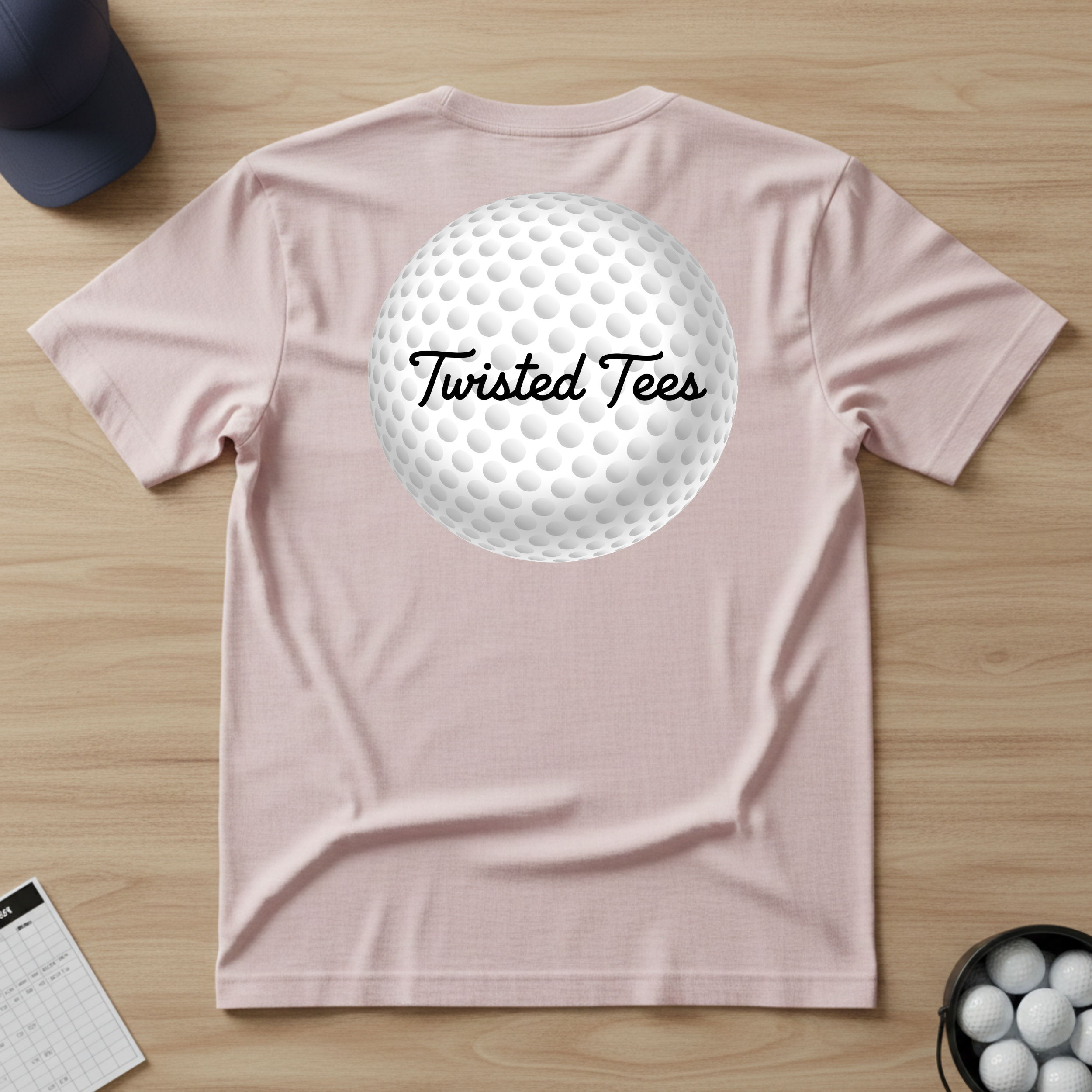 Twisted Tees Golf Ball T-shirt