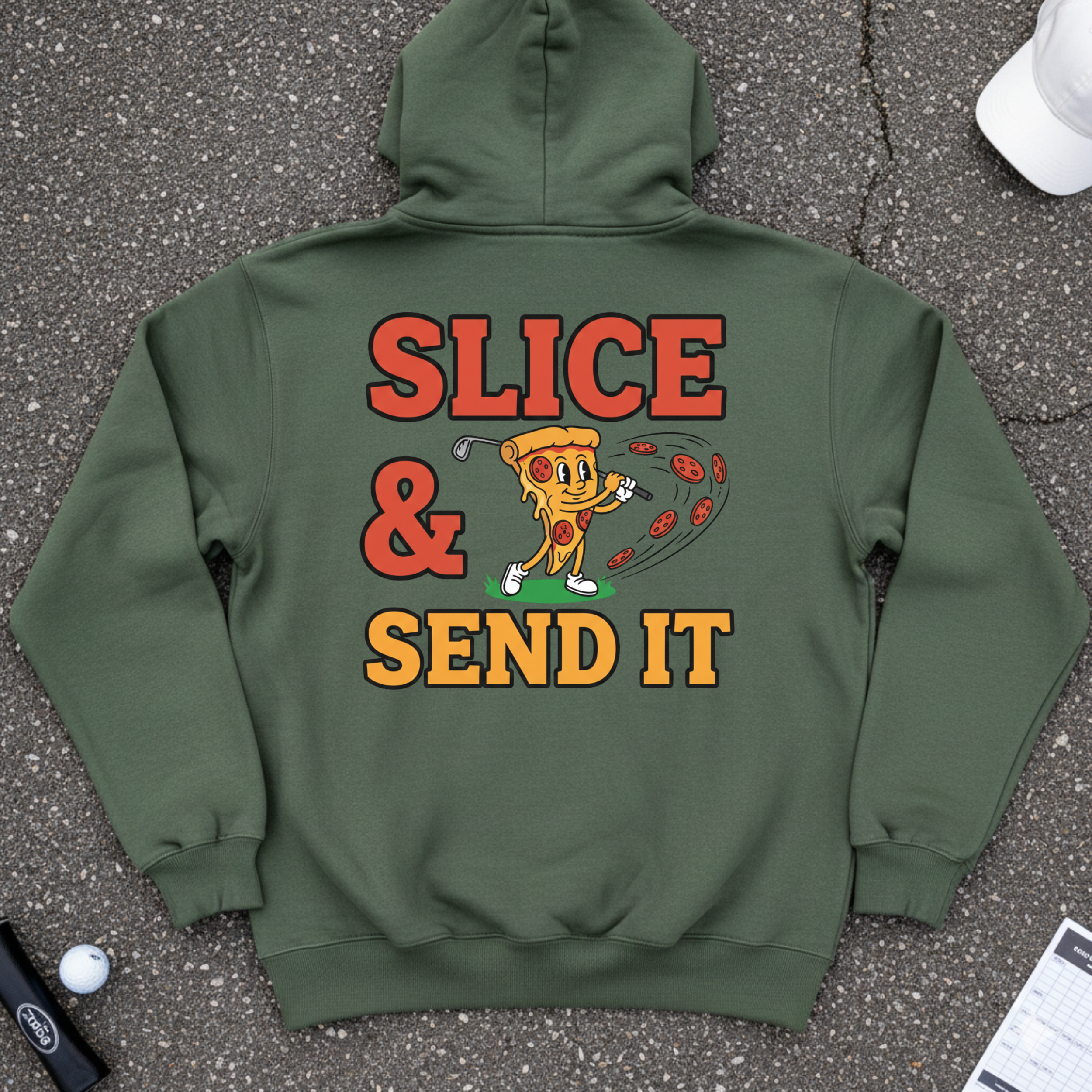 Slice and Send It Hoodie