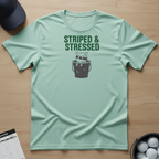 Striped And Stressed T-shirt
