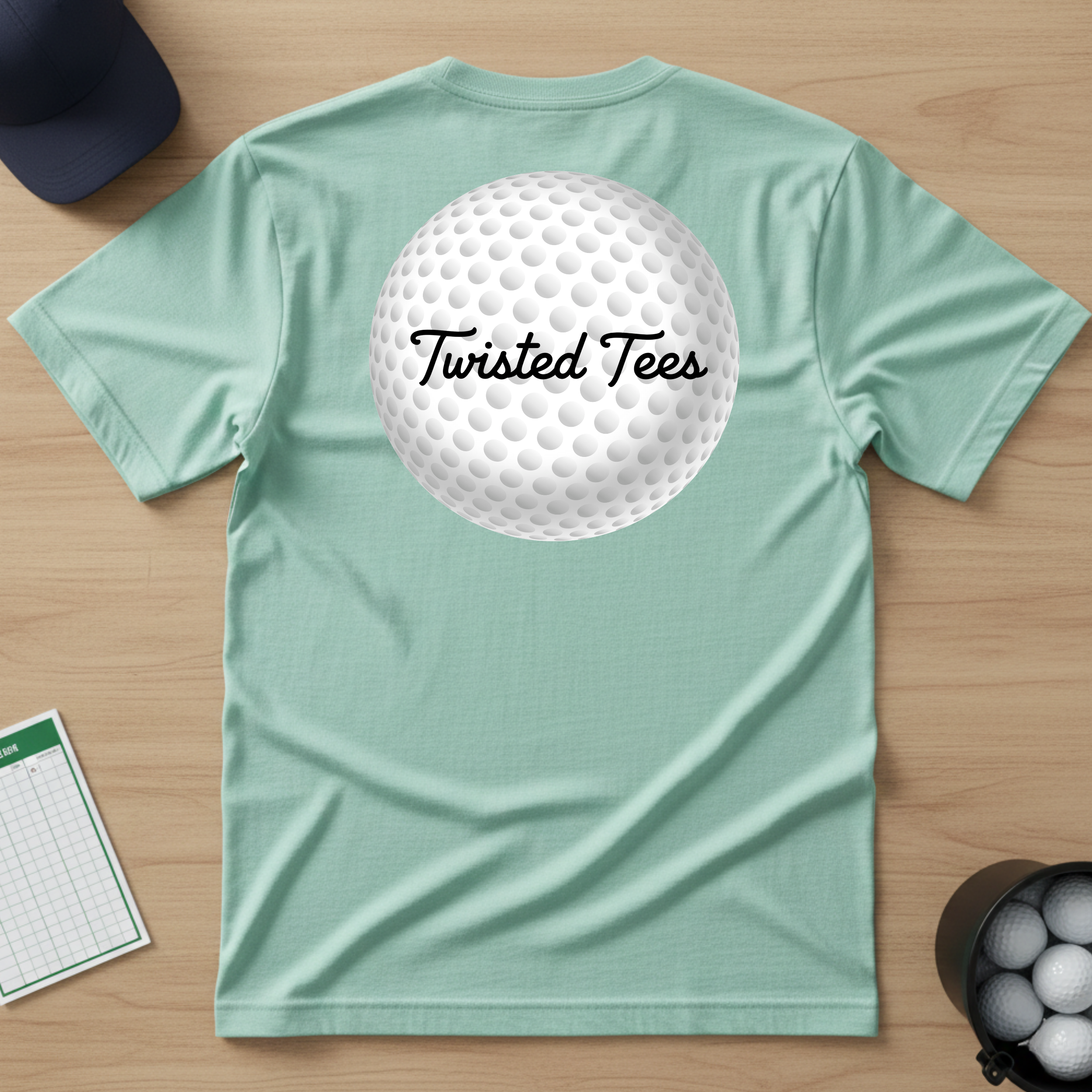 Twisted Tees Golf Ball T-shirt