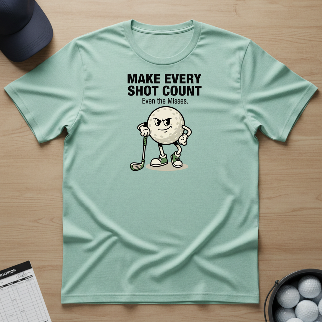 Make Every Shot Count T-shirt