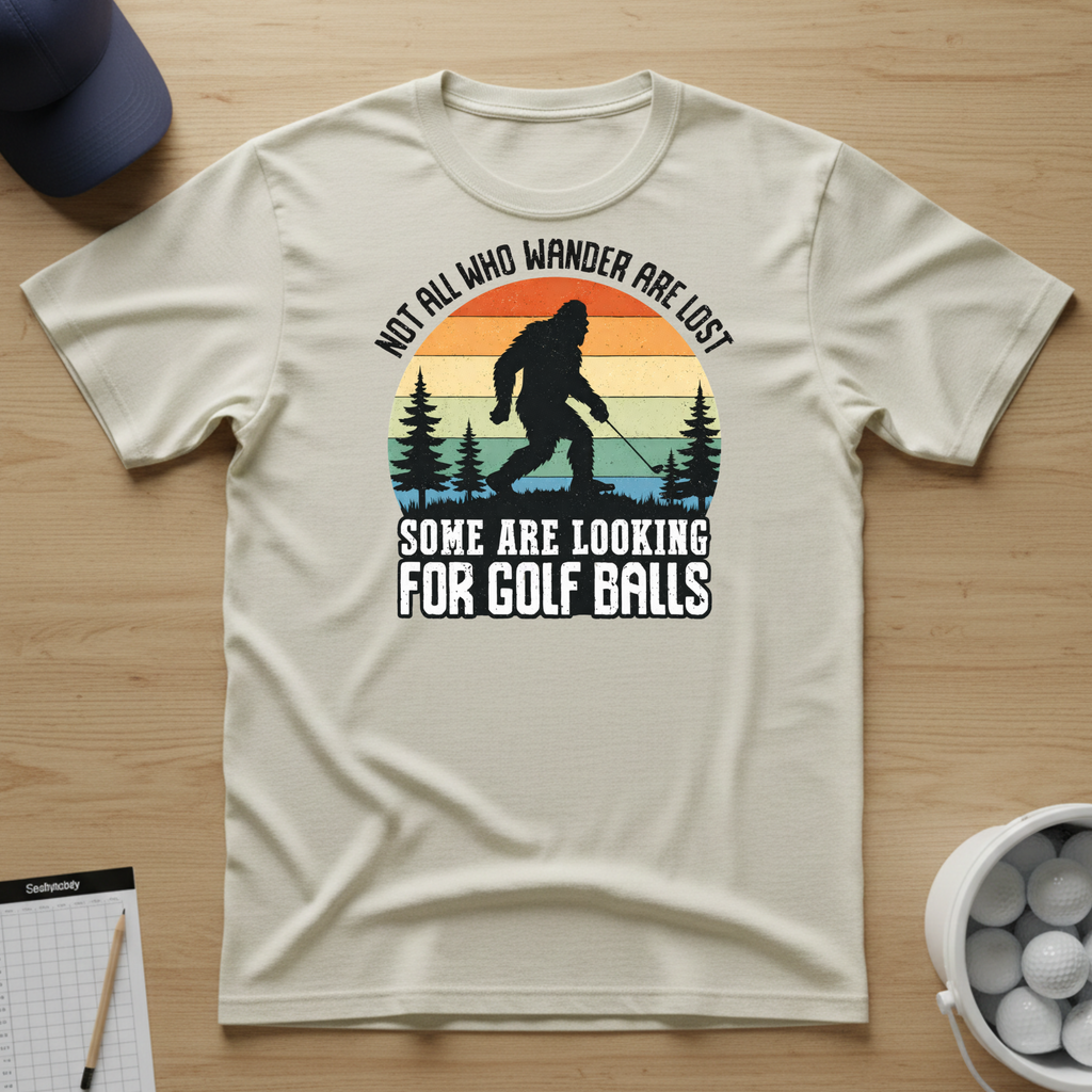 Not all who wonder are lost T-shirt