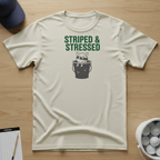 Striped And Stressed T-shirt
