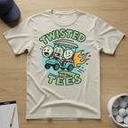 Twisted Tees Golf Cart Logo T-shirt